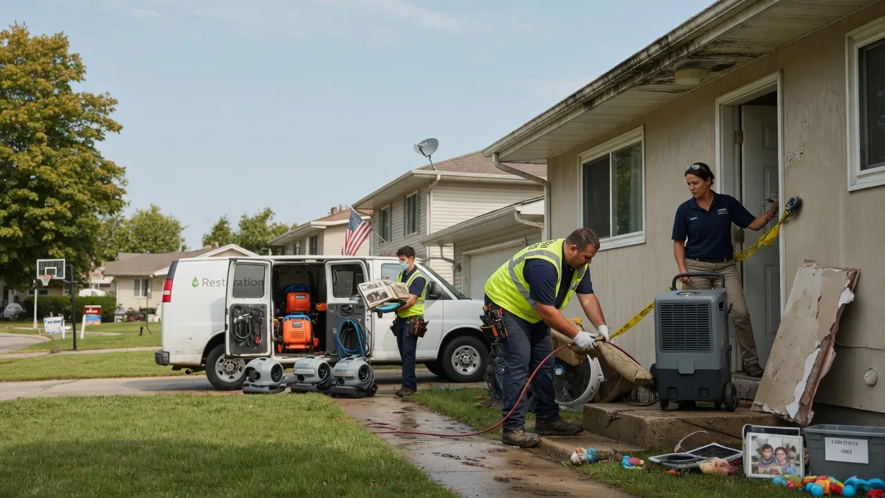 Water Damage Restoration in Changewater, NJ near me